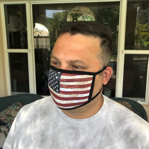 Trend Setter Diva Boutique Other - 2 for $20! American Flag face mask